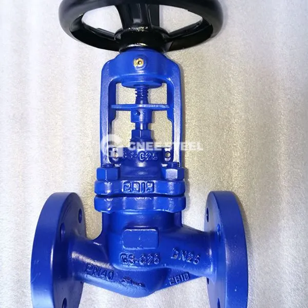 Fújtató típusú gömbszelepek