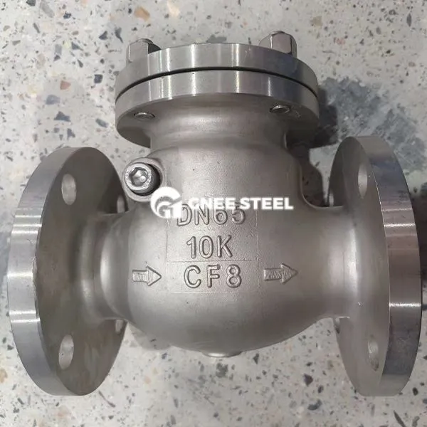 Szén acél ANSI 300 lengőkendező szelep