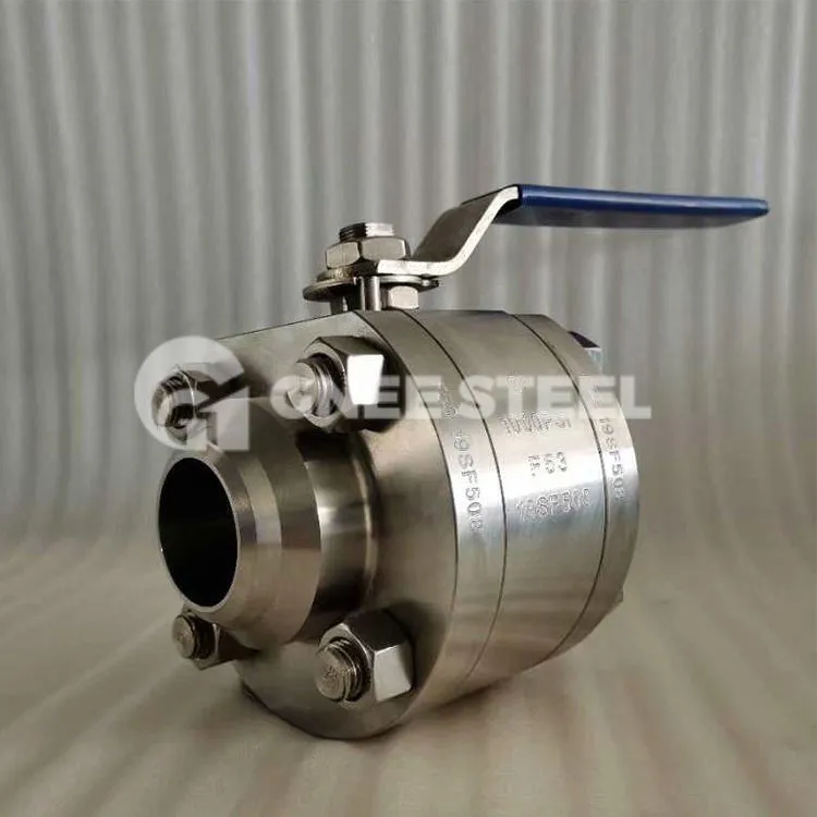 Kovácsolt acél golyóscsap