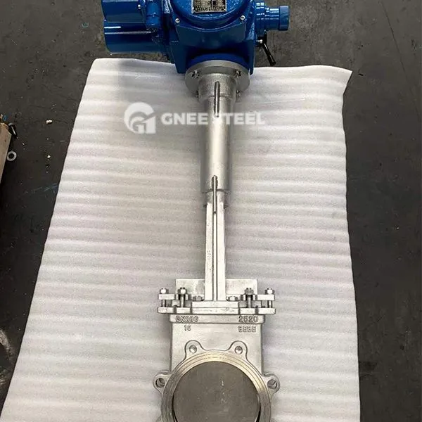 Magas hőmérsékletű késkapuszelep