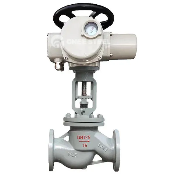 Motorizált földgömb szelep