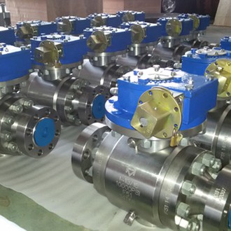 DSS A182 F51 golyósszelep, 10000PSI, API 6A, szállítás Uruguayba