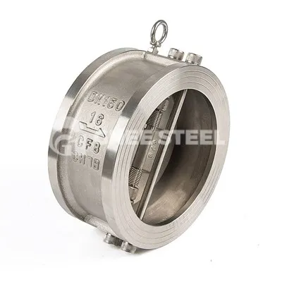 API 594 kétlemezes visszacsapó szelep