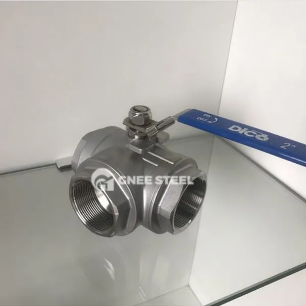 Háromirányú kézi szelep